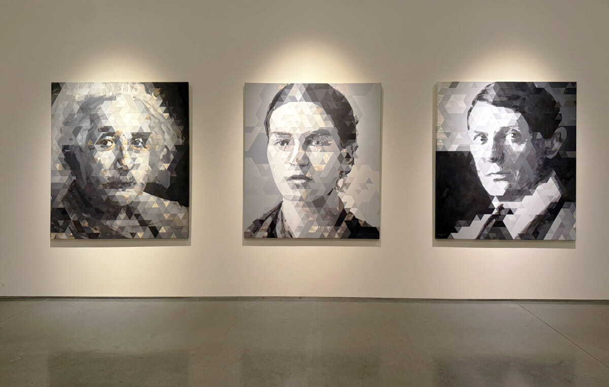 Azgour - Einstein, Kahlo, Picasso narrow