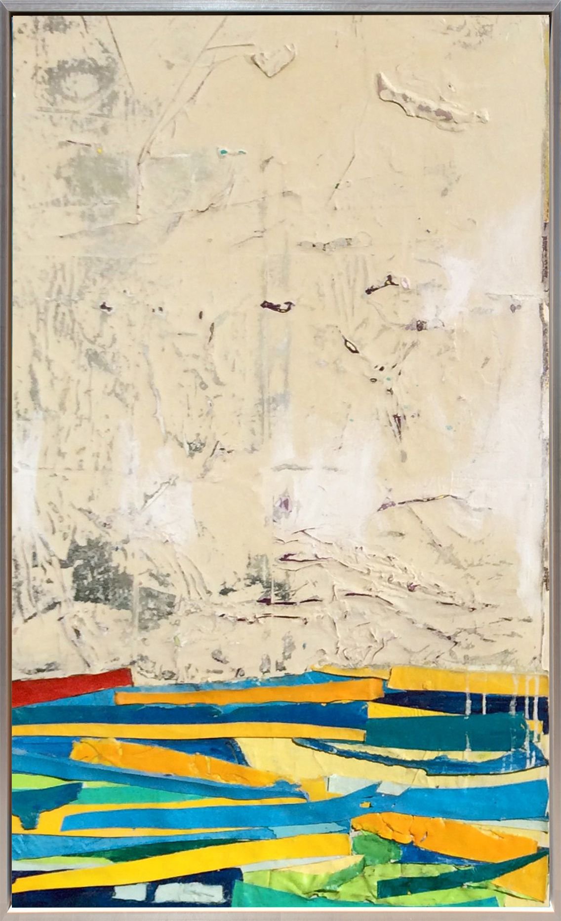 Passages 9 framed - 61.75x31.75