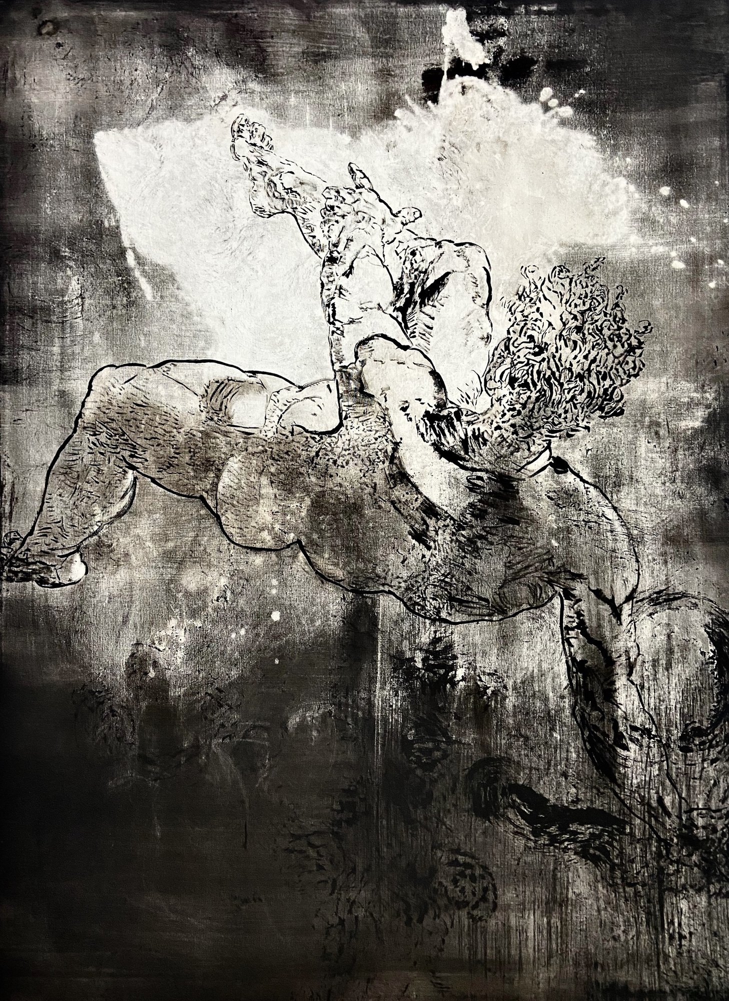 Free Fall - 63 x 47.25
