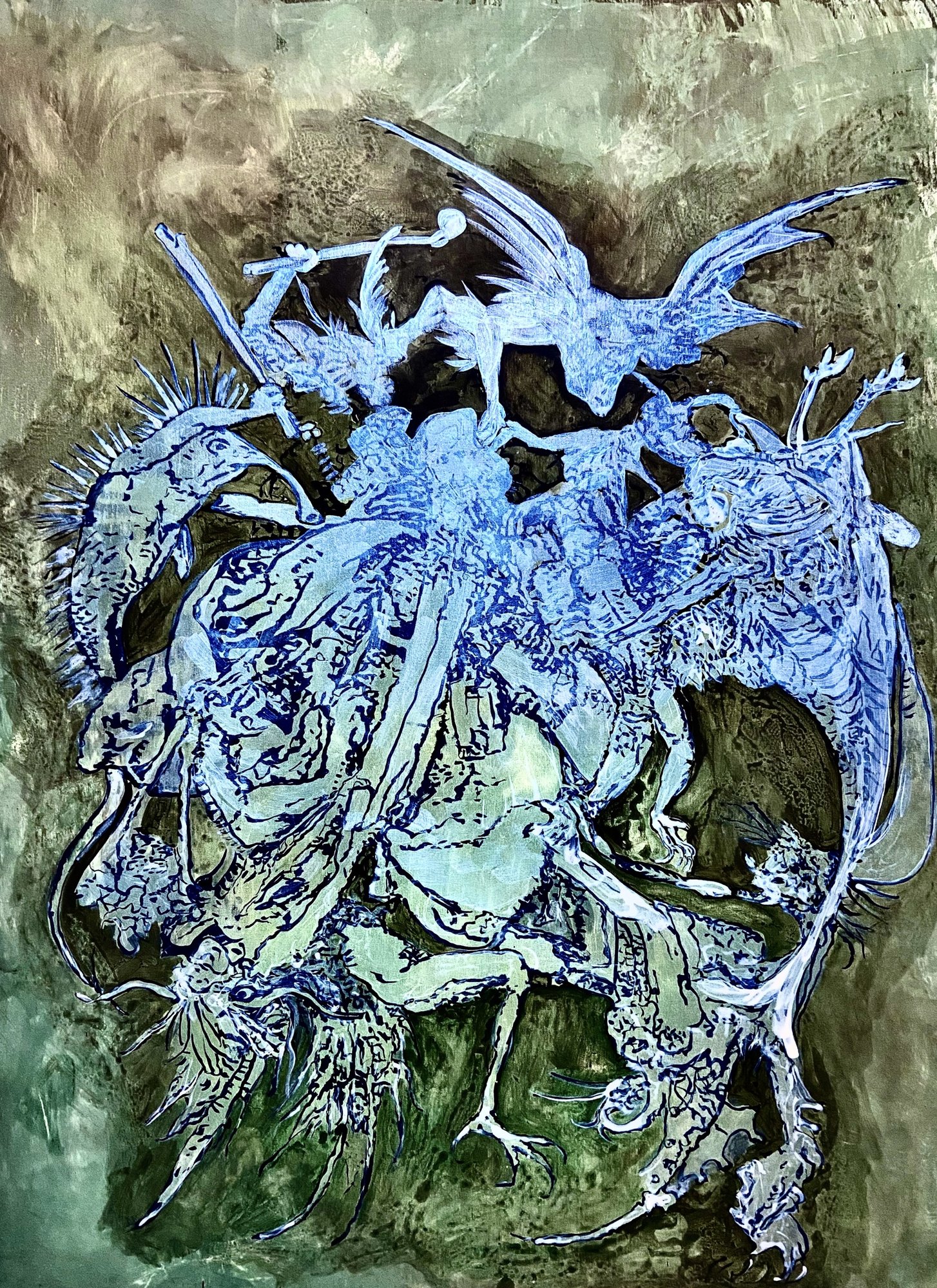 Temptation - 63 x 47.25