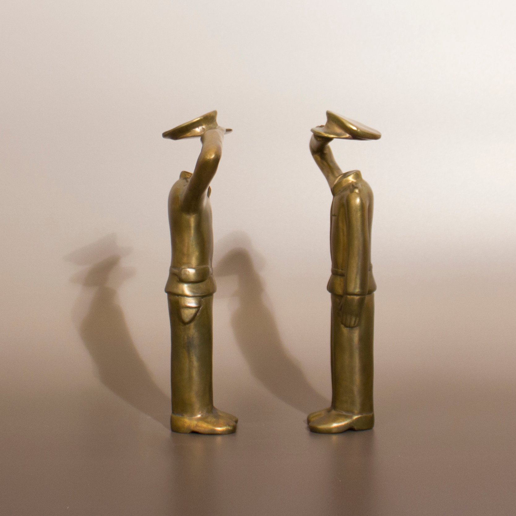 Neuenhausen_Two Uniforms Greeting Each Other 9x5x2