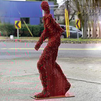 350 Small Red Quantum Man