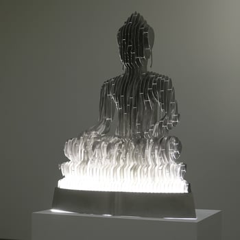 Voss-Andreae - Quantum Buddha illuminated