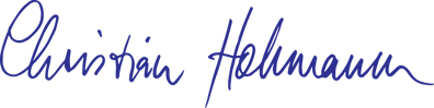 Christian Hohmann blue