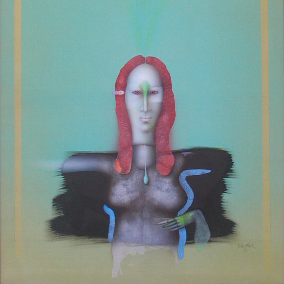 Wunderlich_Woman With Red Hair unframed 51x39